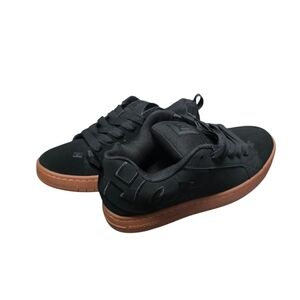 Men's DC Shoes Court Graffik Skate Sneakers Black Size 10.5 NWOB